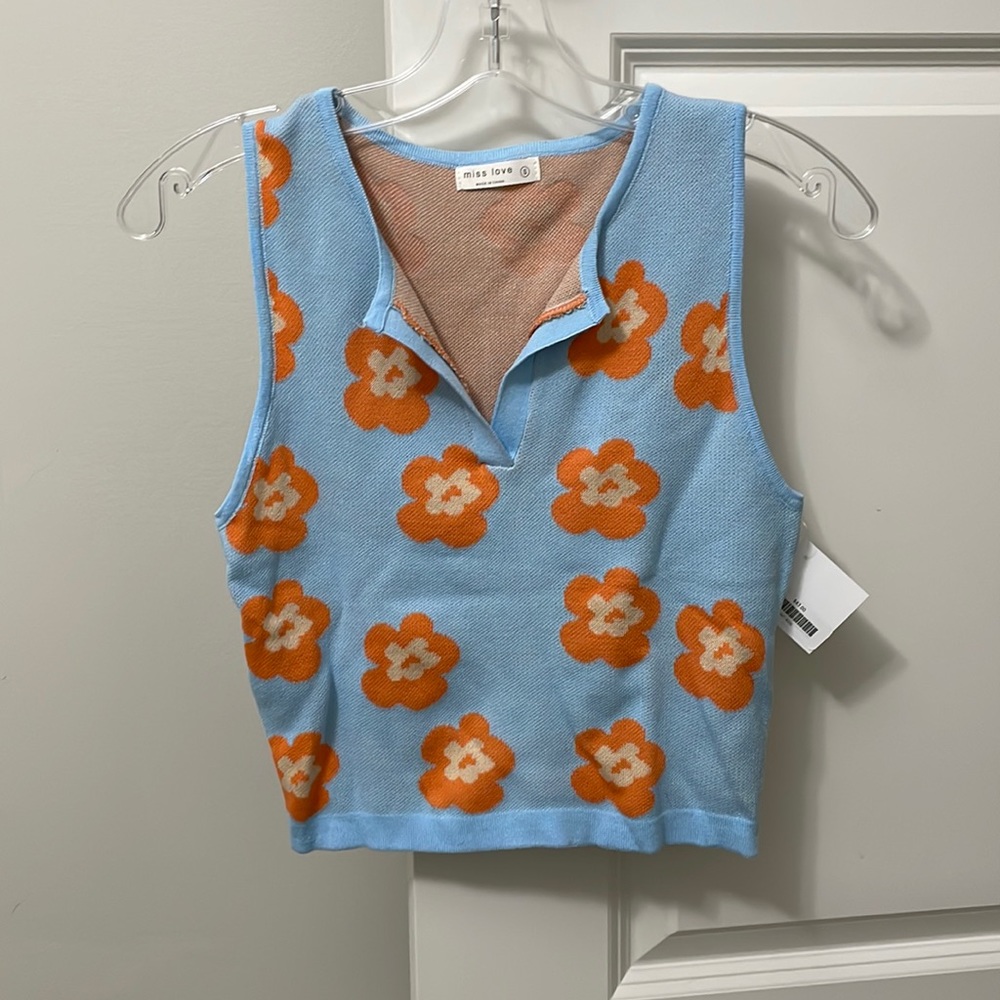 NWT long crop top